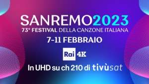 Sanremo 2023 logo tivusat
